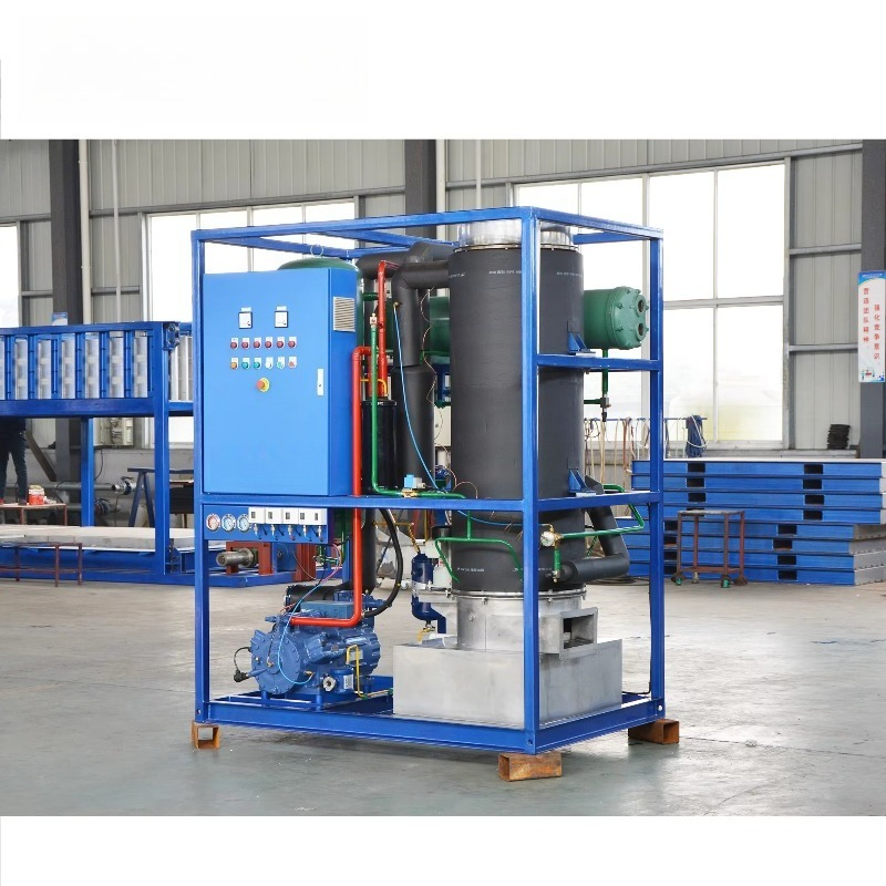 Ice Tube Machine 500Kg - 500kg-1000kg/Day Industrial Tube Ice Machine PLC