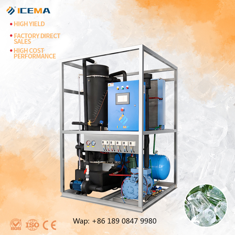 Ice Tube Machine 500Kg - 【Hot】High Quality 1Ton Tube Ice Machine