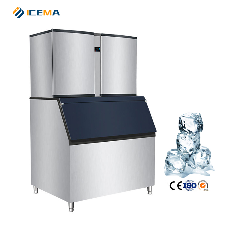 Commercial Ice Maker 100Kg - Commercial Mini Ice Plant 100KG-1000KG Cube