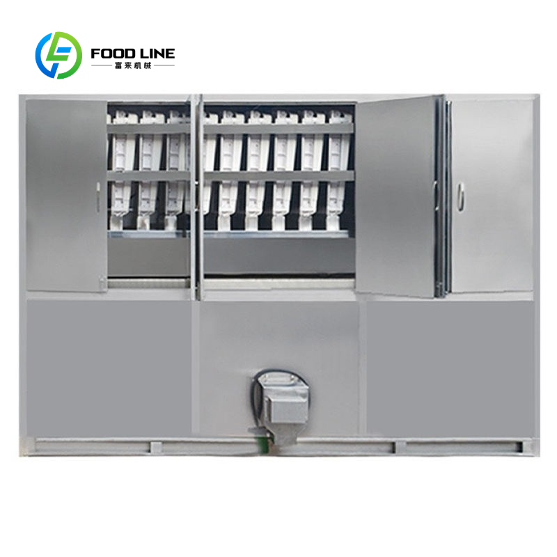 Commercial Ice Maker Air Cooled - Commercial 40kg/24h 300W Automatic Stainless Steel