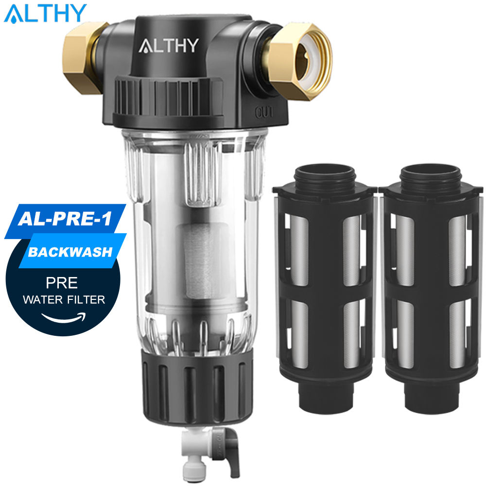 Ice Maker Water Filter - ALTHY Pre filter Whole House Spin