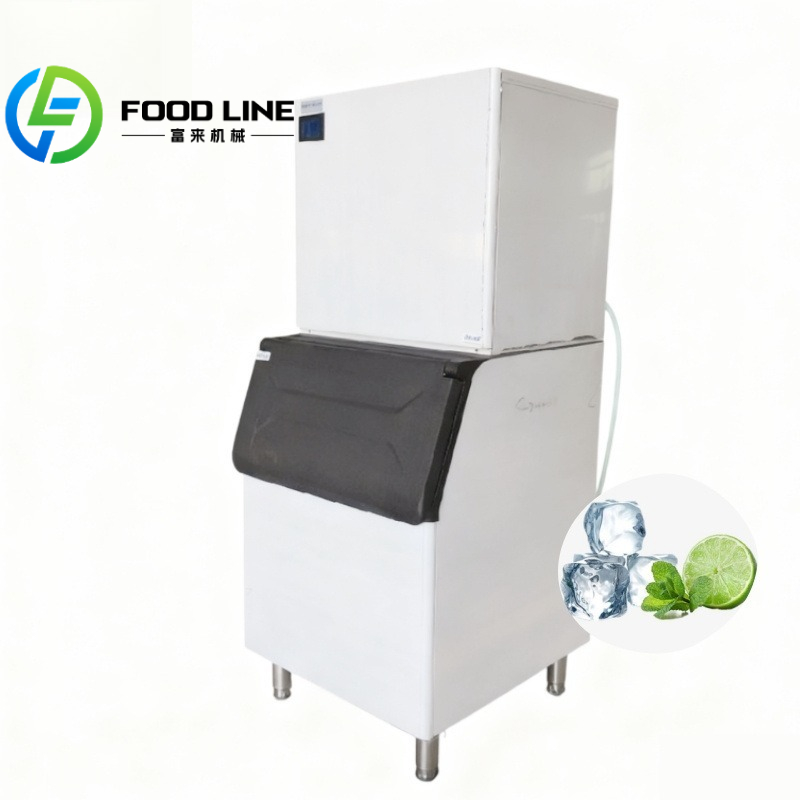 Ice Storage Bin 200Kg - Commercial 200kg/24h Cube Ice Machine Ice
