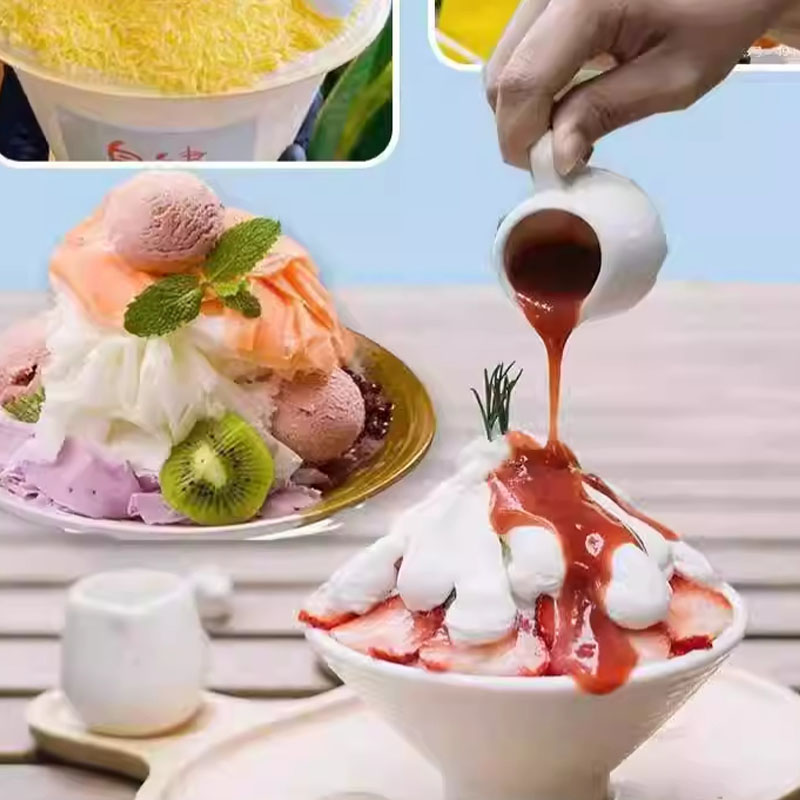 Commercial Ice Maker Air Cooled - Commercial Snowflake Ice Machine Korean Bingsu