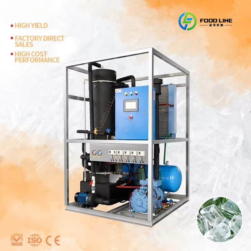 Ice Tube Machine 500Kg - FL High Quality 1Ton Tube Ice
