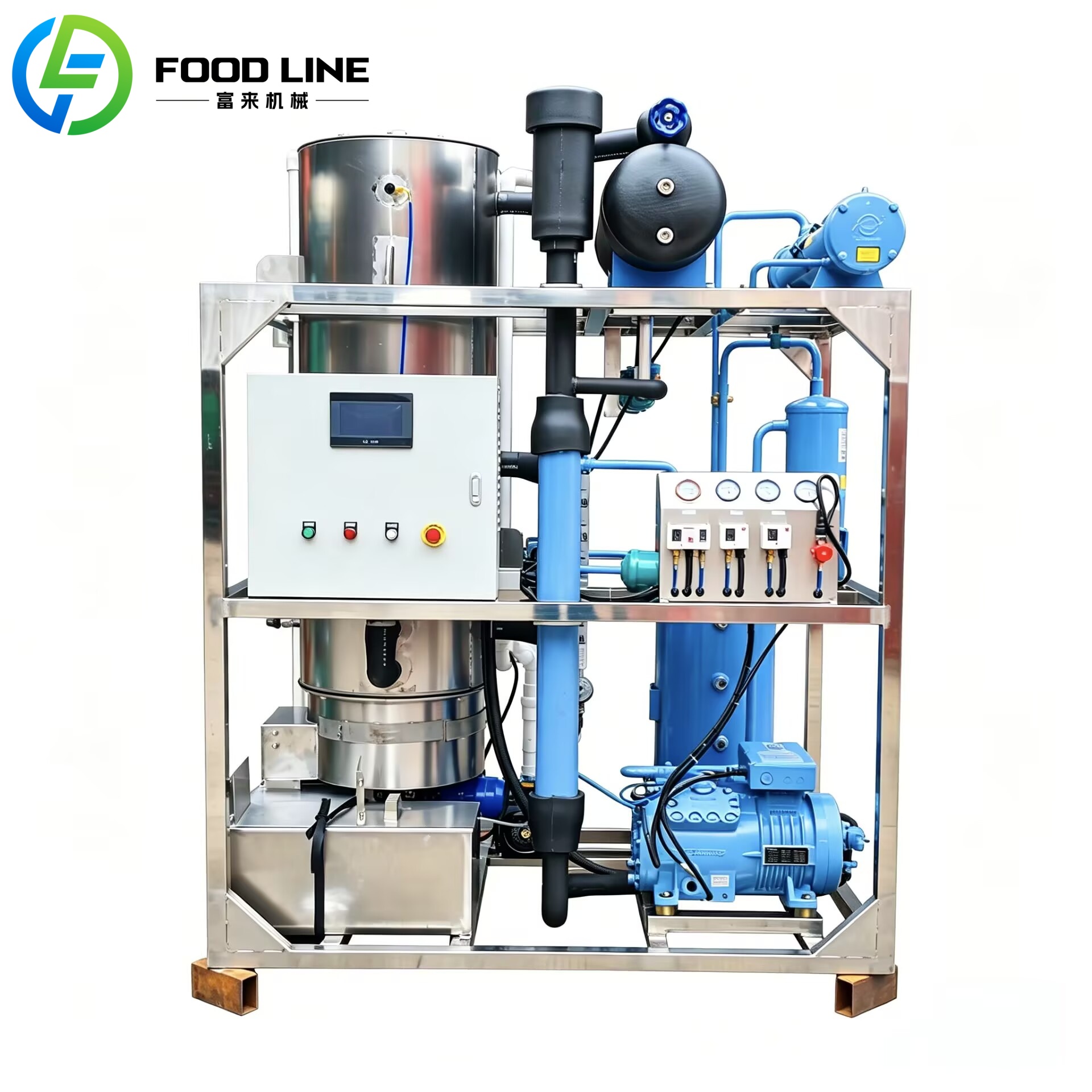 Tube Ice Machine 500kg 1400kg  - Ice Tube Machine 500Kg recension och pris