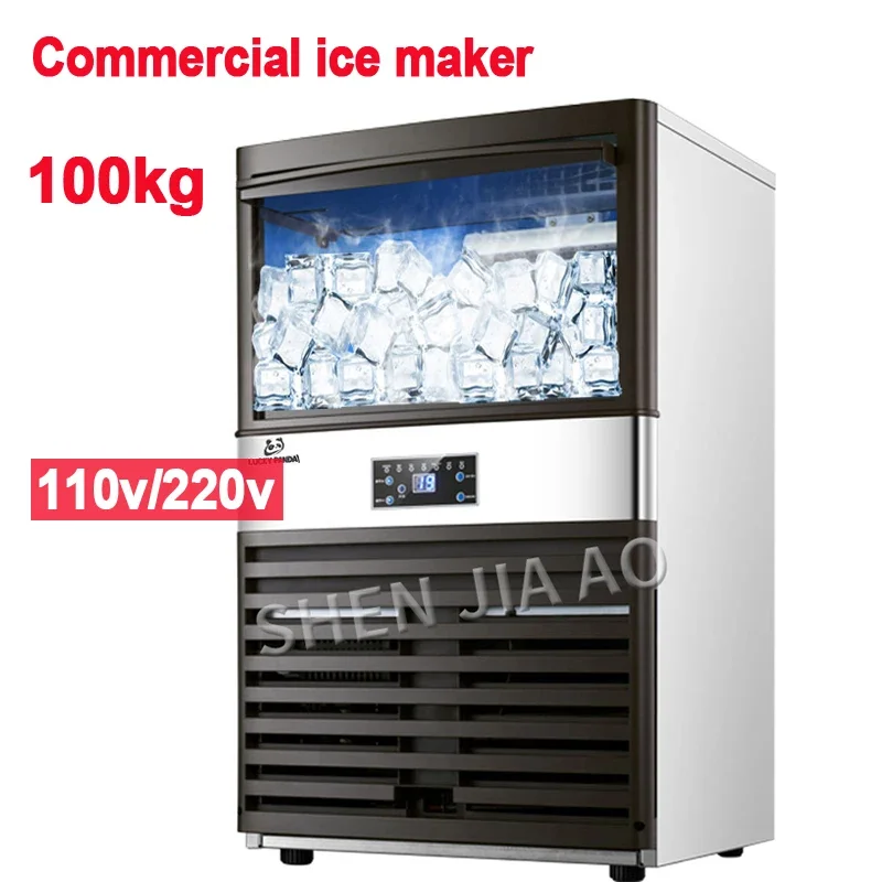 Commercial Ice Maker 110V/220V - Commercial Ice Maker 100Kg recension och pris