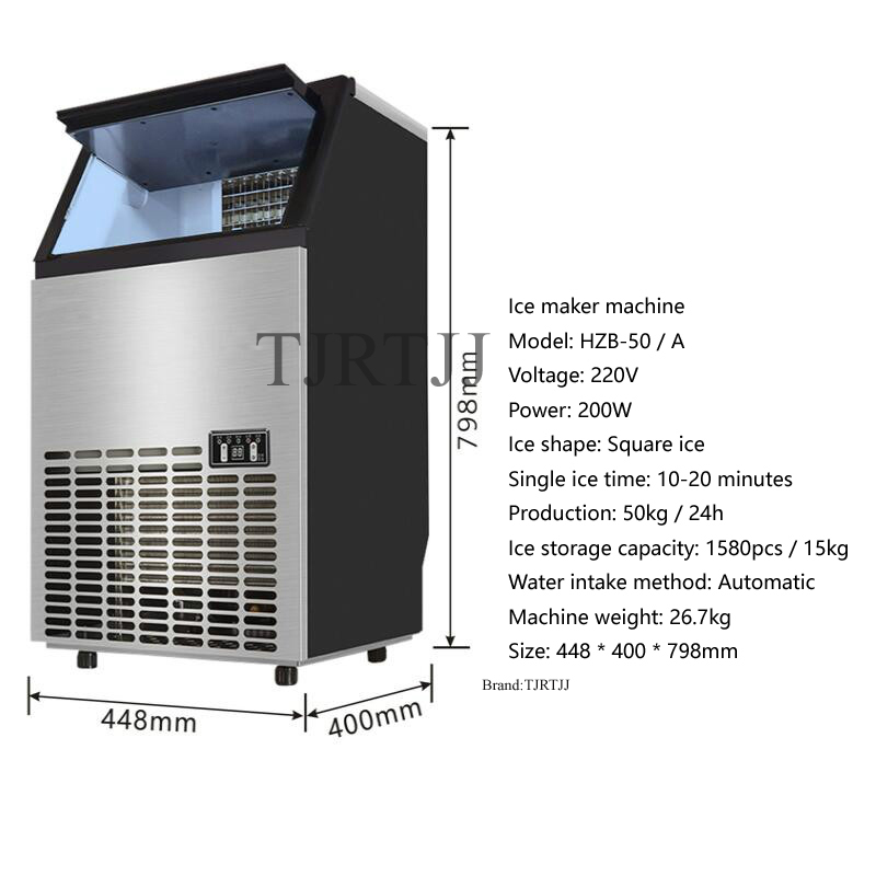 Commercial Integrated Air-Cool - Commercial Ice Maker Air Cooled recension och pris