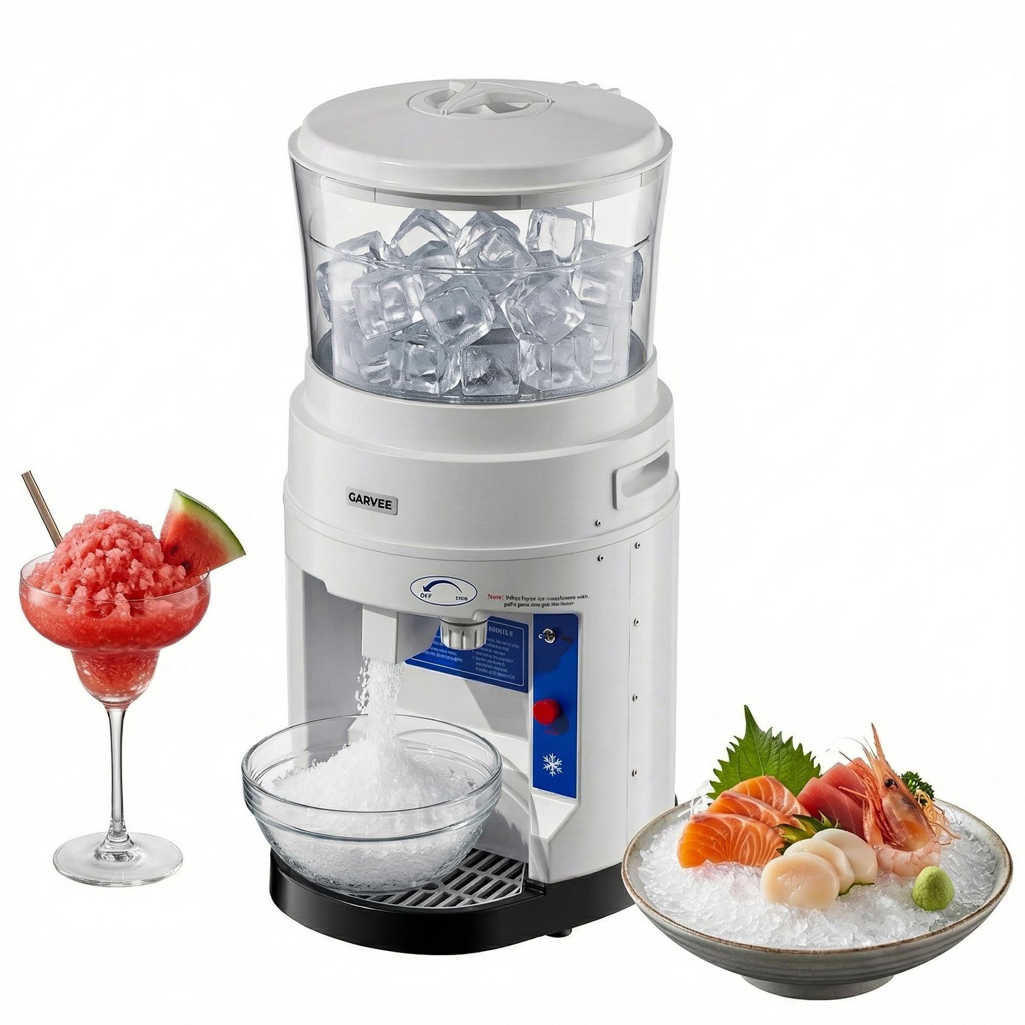Commercial Shaved Ice And Snow - Ice Crusher Machine Commercial recension och pris