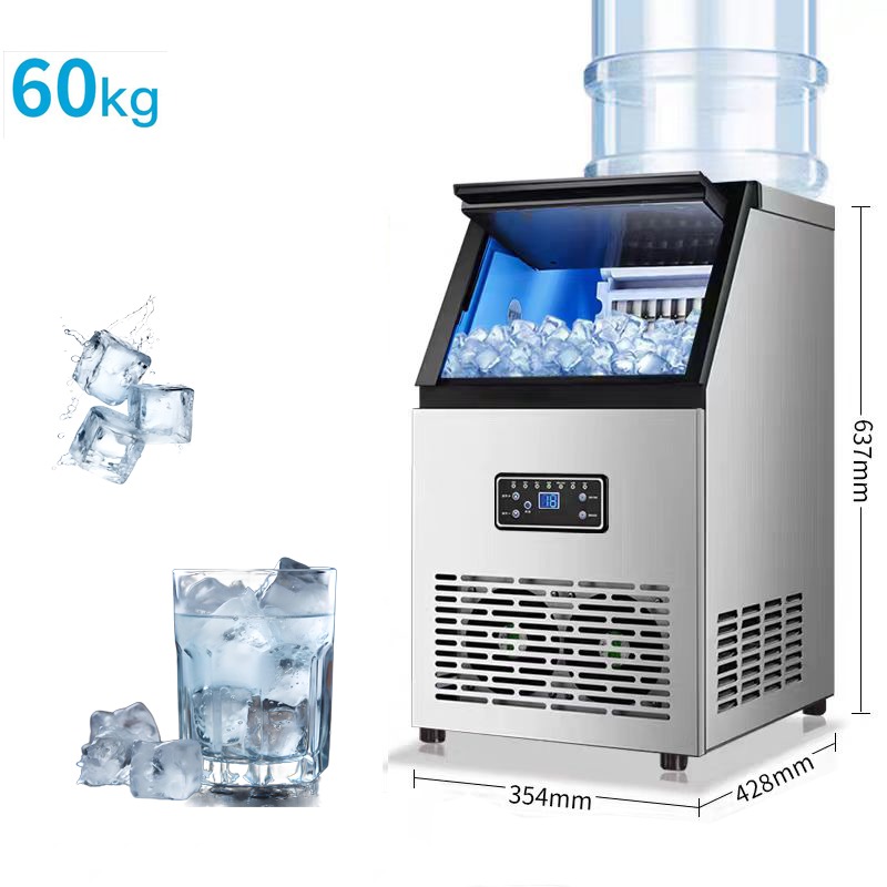 Stainless Steel Commercial Ice - Block Ice Machine 1 Ton recension och pris