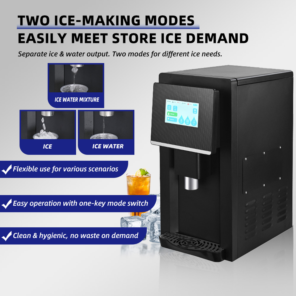 Wholesale High Capacity 50KG/2 - Ice Machine 50Kg Nugget recension och pris