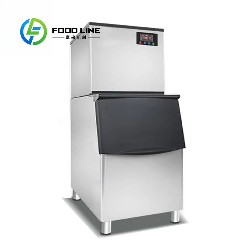 Customized 200kg Water Cooling - Commercial Ice Maker 200Kg Cube recension och pris