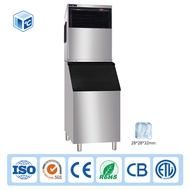 230kg/24h Big Ice Block Making - Commercial Ice Maker Air Cooled recension och pris