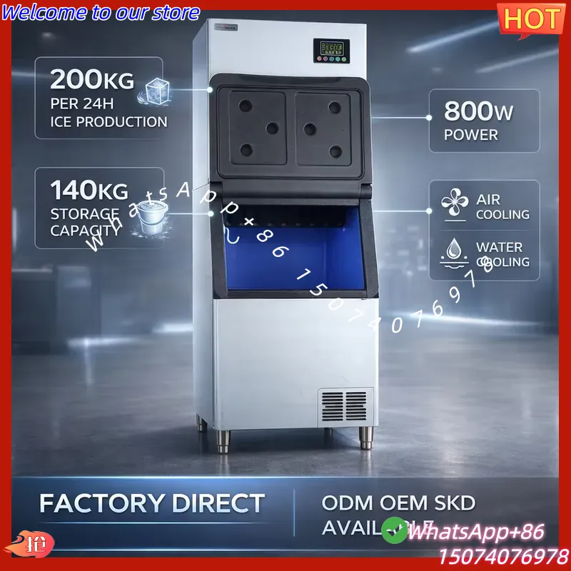 2026 Commercial High Productiv - Ice Storage Bin 200Kg recension och pris