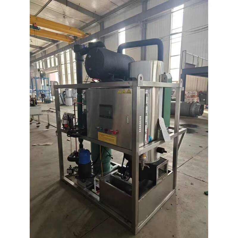 High Efficiency Water Cooled T - Ice Tube Machine 500Kg recension och pris