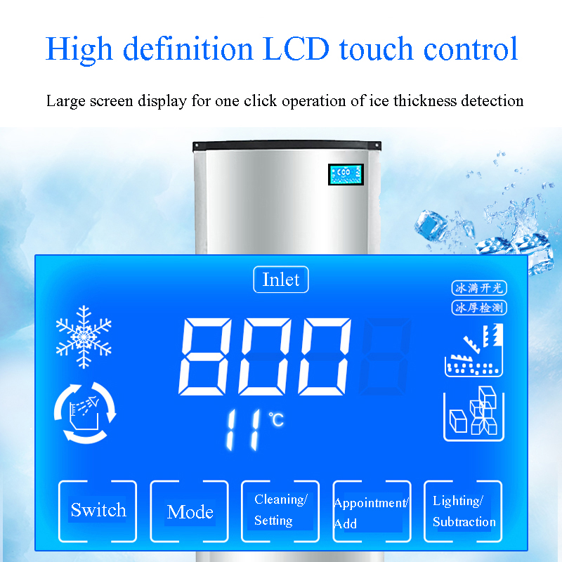 Commercial Tube Ice Machine150 - Ice Tube Machine 500Kg recension och pris