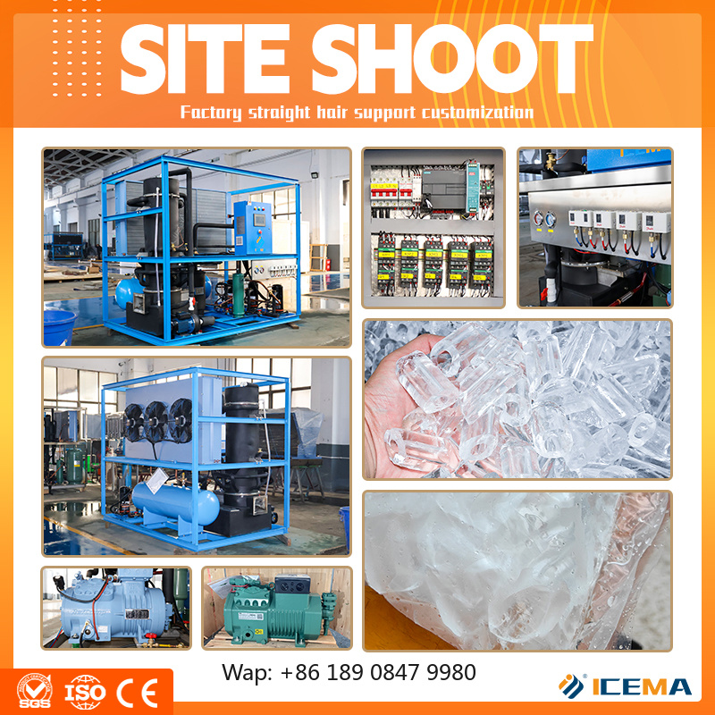【Hot】High Quality 1Ton Tube Ic - Ice Tube Machine 500Kg recension och pris