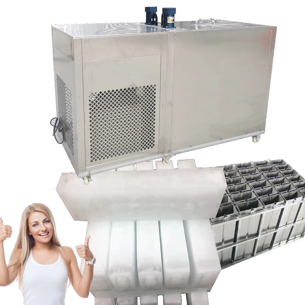 1 Ton Cube Small Commercial Ma - Block Ice Machine 1 Ton recension och pris