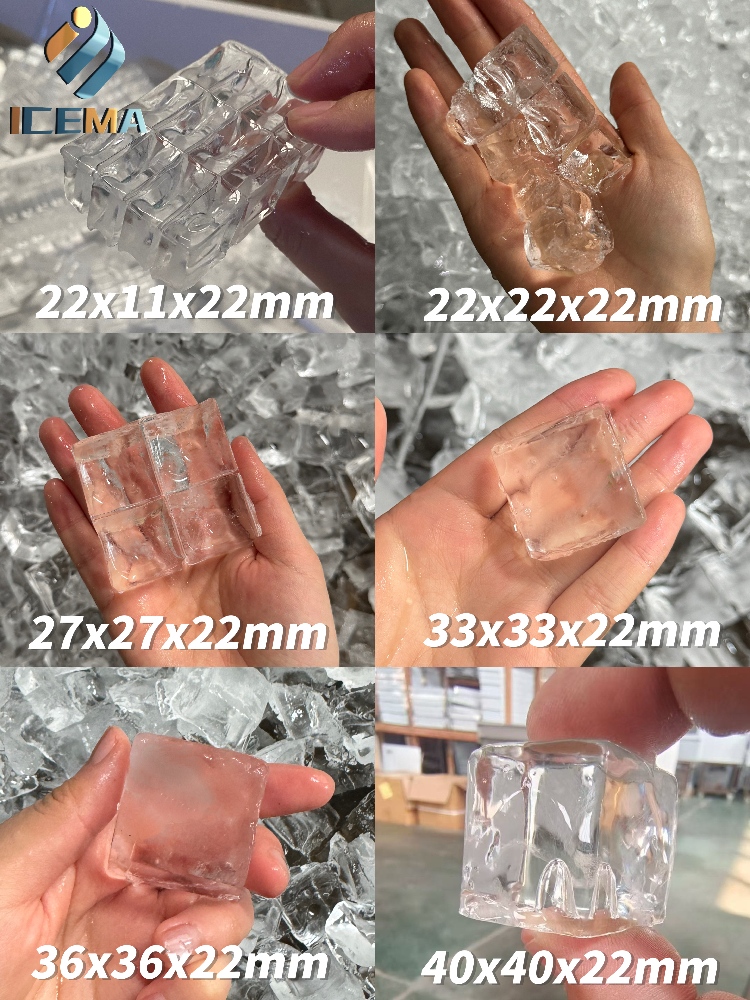 1000kg/24H Commercial Cube Ice - Commercial Ice Maker Air Cooled recension och pris