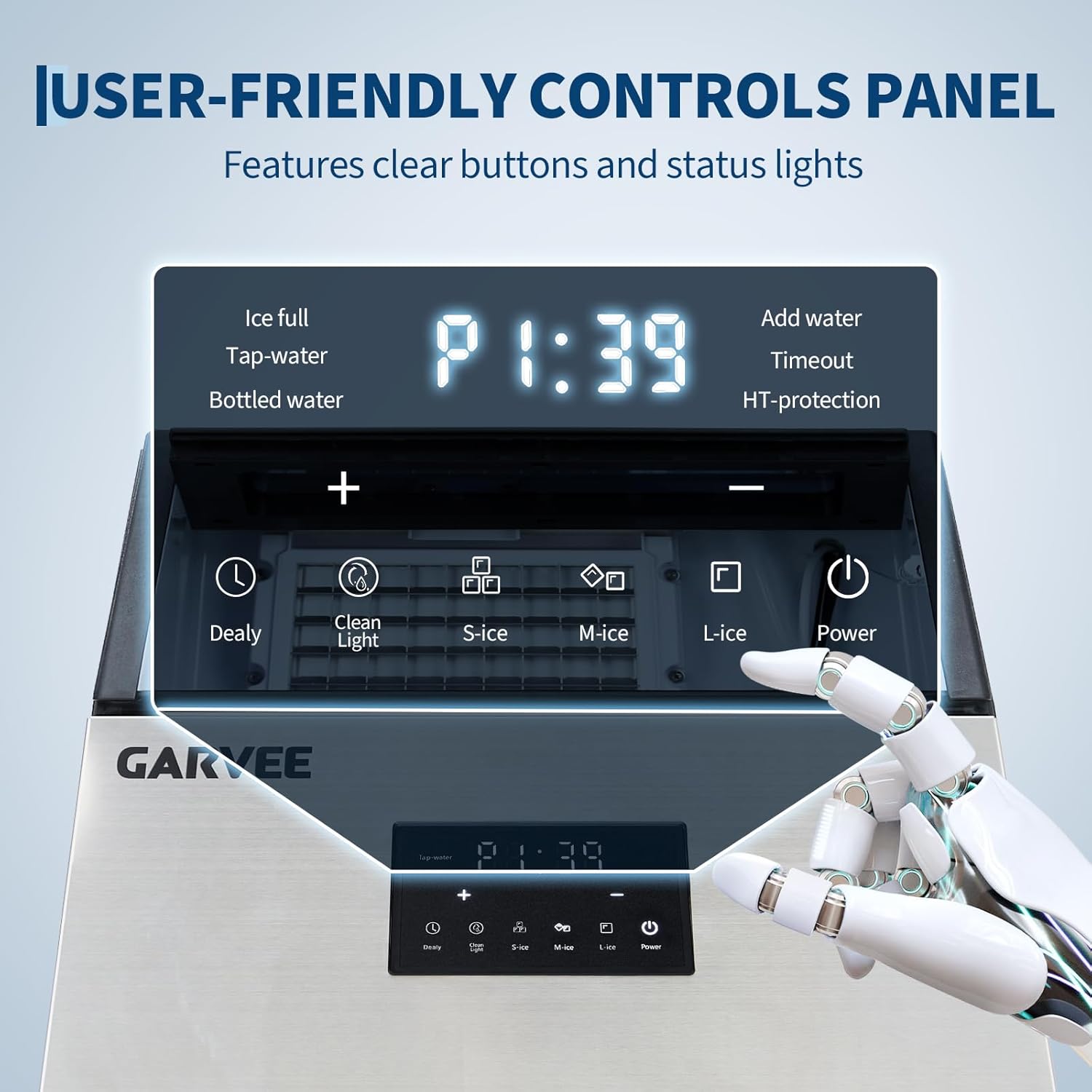 Commercial Ice Maker Machine 1 - Countertop Ice Maker Commercial recension och pris