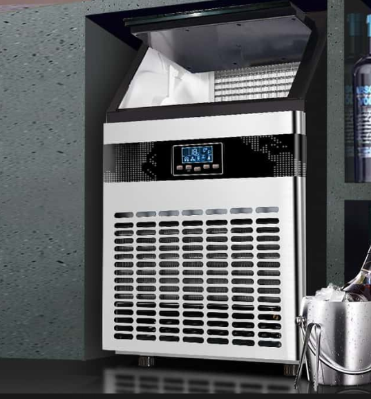Ice Cube Machine 100kg Maquina - Commercial Ice Maker 100Kg recension och pris