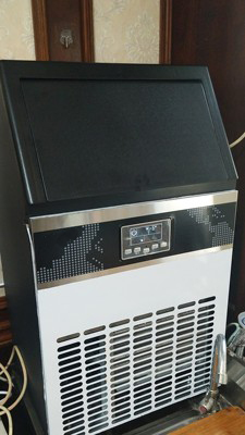 Ice Cube Machine 100kg Maquina - Commercial Ice Maker 100Kg recension och pris