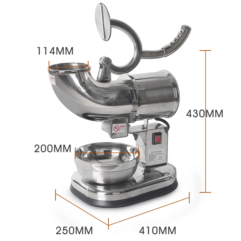 200W Ice Crusher Commercial Hi - Ice Crusher Machine Commercial recension och pris