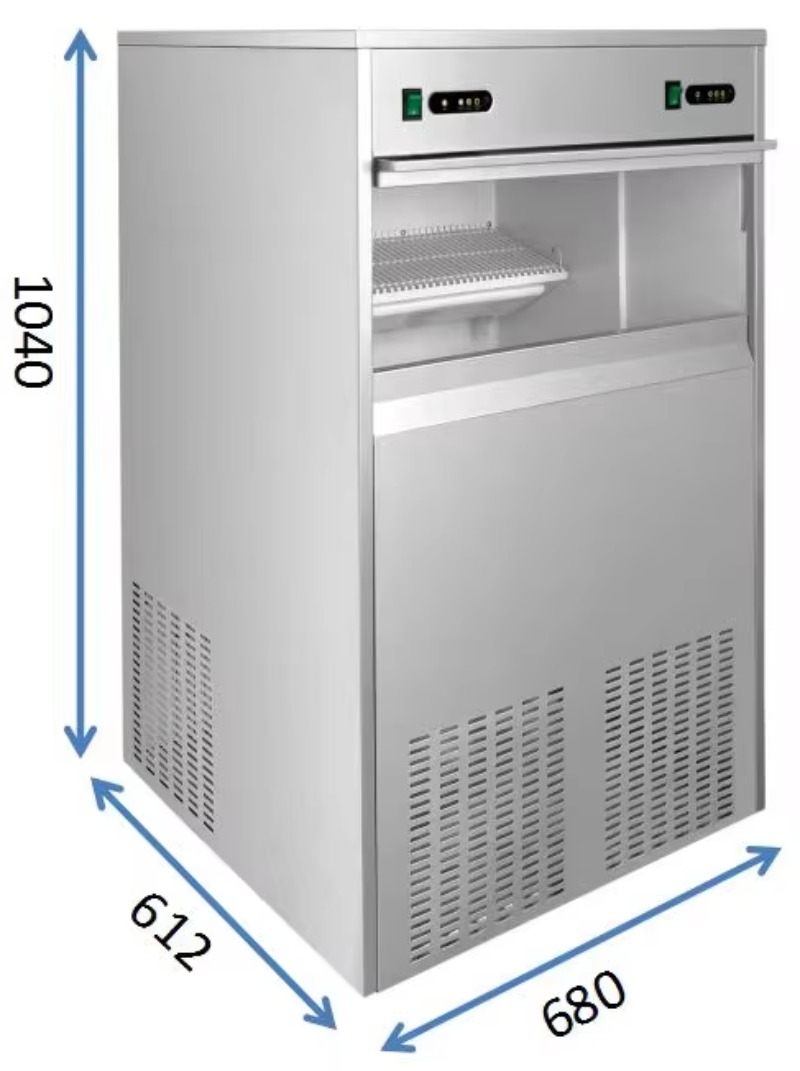 Commercial Bullet Ice Making M - Commercial Ice Maker 100Kg recension och pris