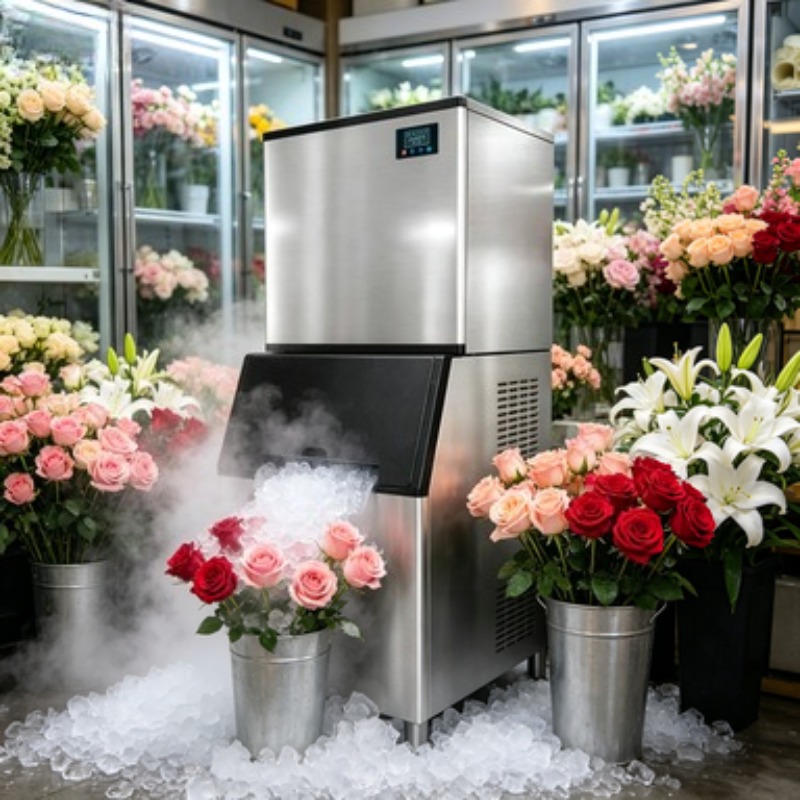 Industrial Ice Making Machine  - Commercial Ice Maker Air Cooled recension och pris