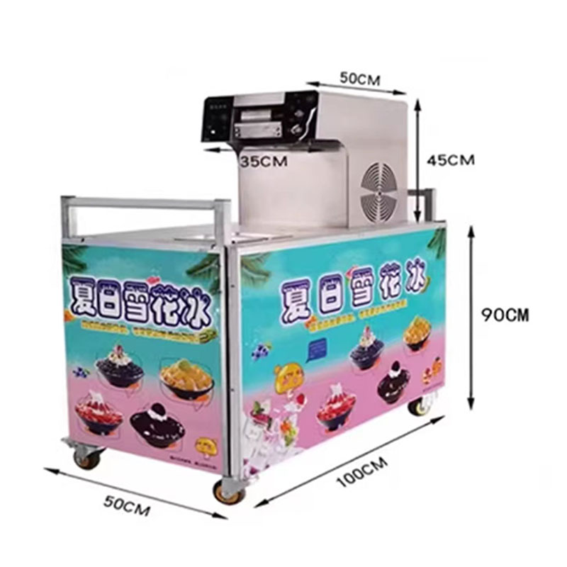 Commercial Snowflake Ice Machi - Commercial Ice Maker Air Cooled recension och pris