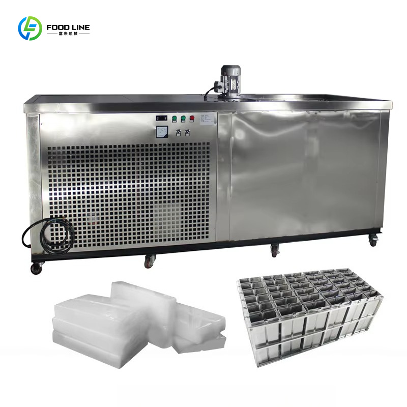 Customized large commercial ic - Block Ice Machine 1 Ton recension och pris