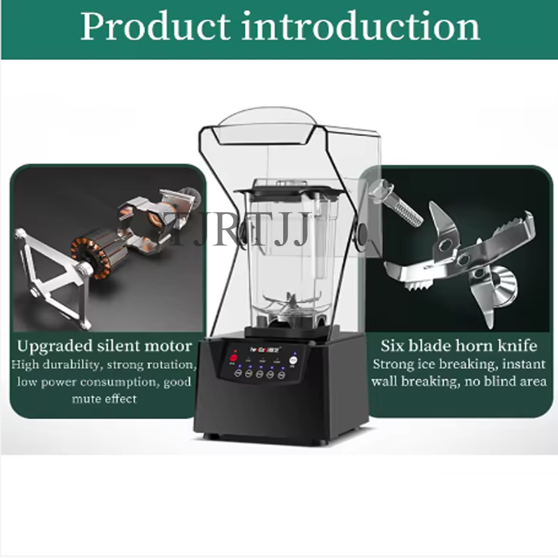 2600W Commercial Blender Fruit - Ice Crusher Machine Commercial recension och pris