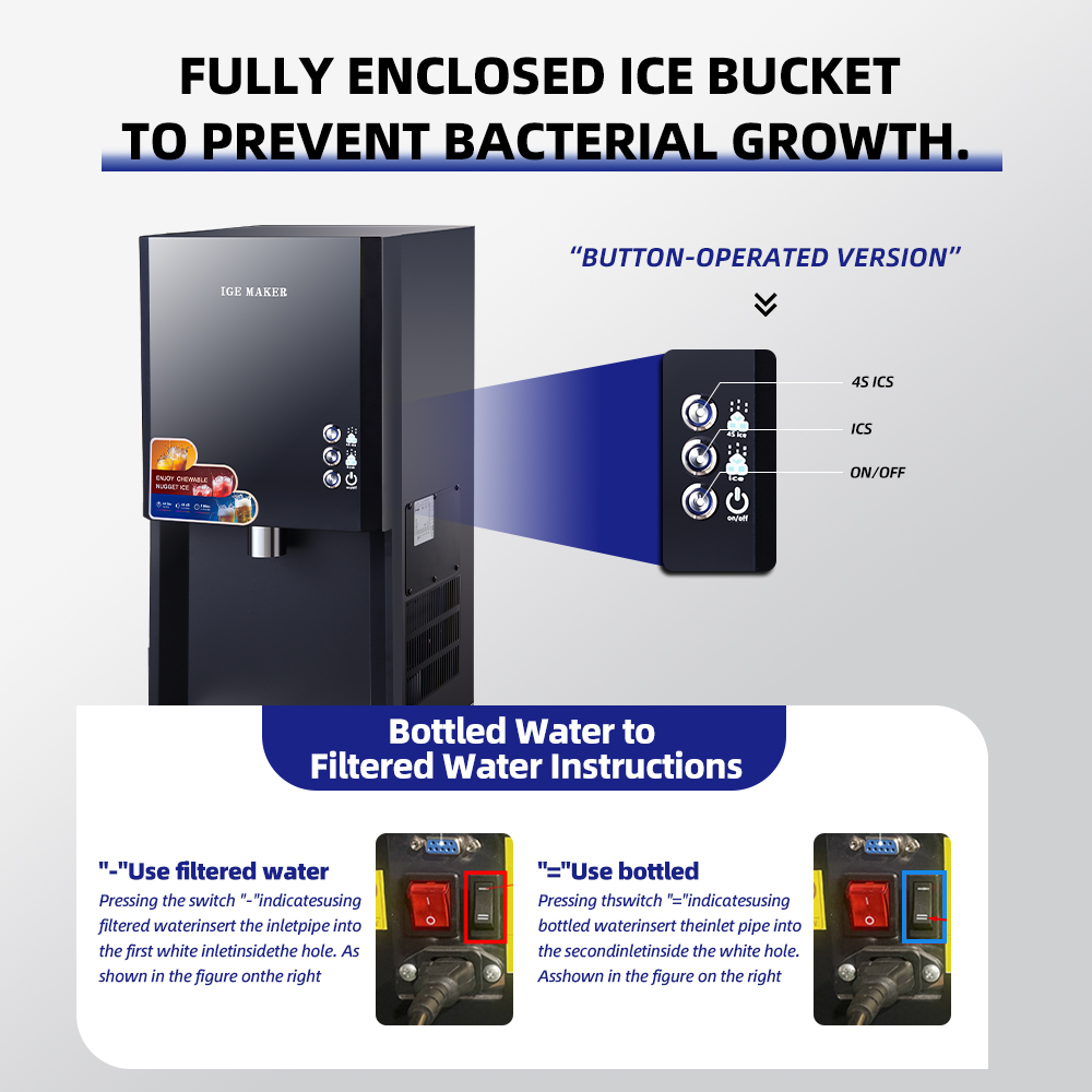 Stock Available Premium 50KG C - Ice Machine 50Kg Nugget recension och pris