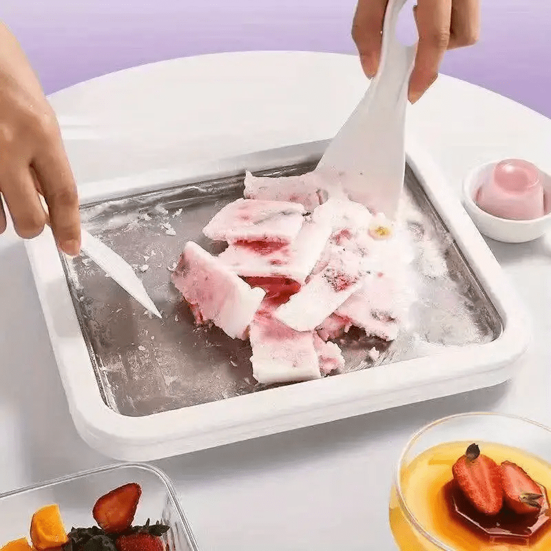 Stainless Steel Ice Cream Make - Countertop Ice Maker Commercial recension och pris
