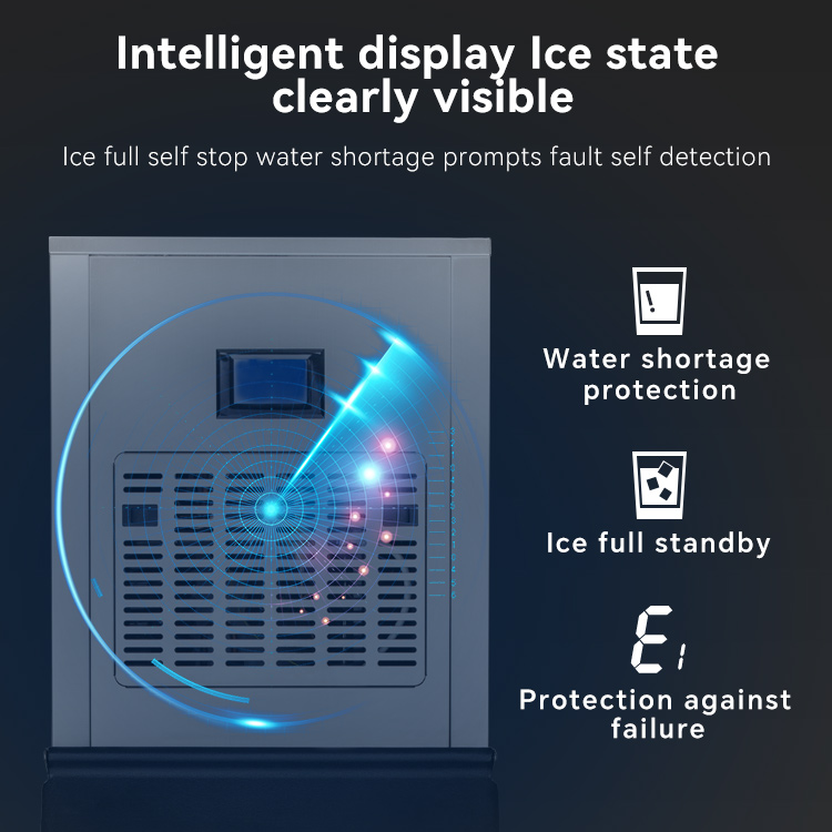 Factory ETL CE Automatic Comme - Commercial Ice Maker 200Kg Cube recension och pris