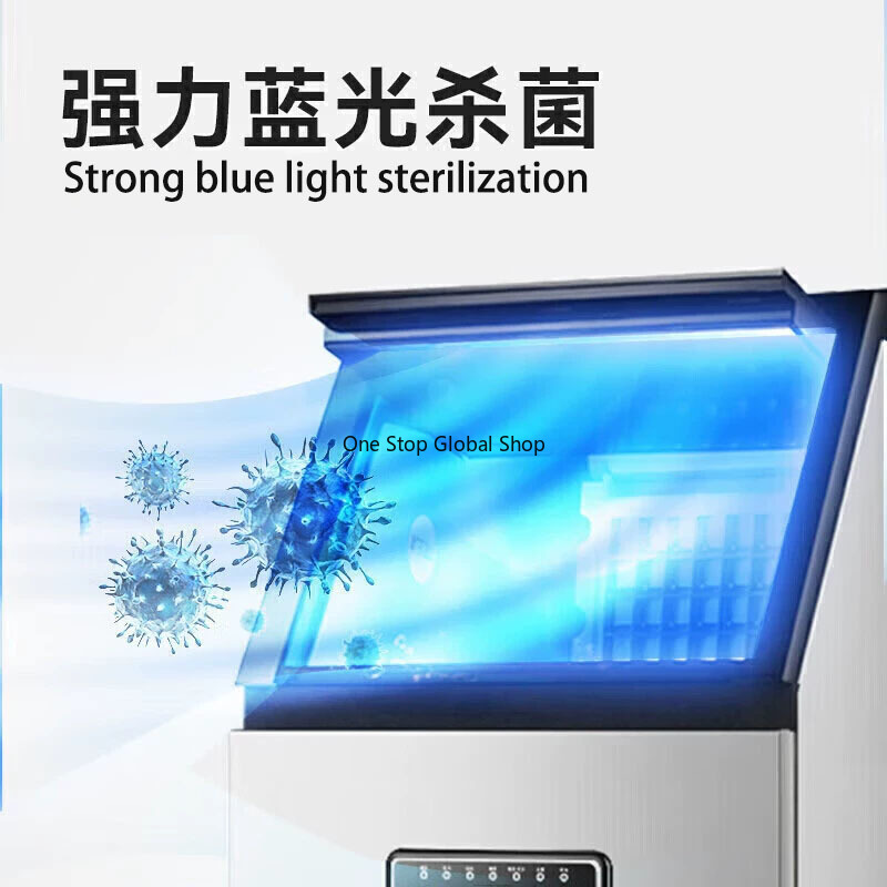 100kg/120kg Ice Maker Machine  - Commercial Ice Maker 100Kg recension och pris
