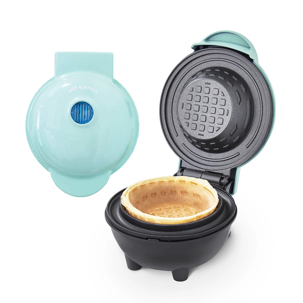 New Mini Waffle Bowl Maker 110 - Countertop Ice Maker Commercial recension och pris
