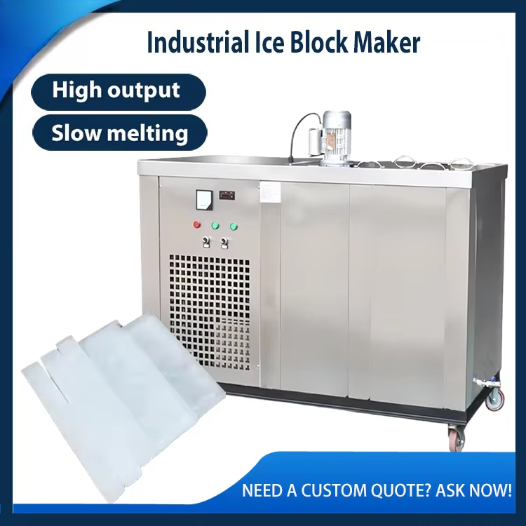 High Quantity Ice Block Making - Block Ice Machine 1 Ton recension och pris